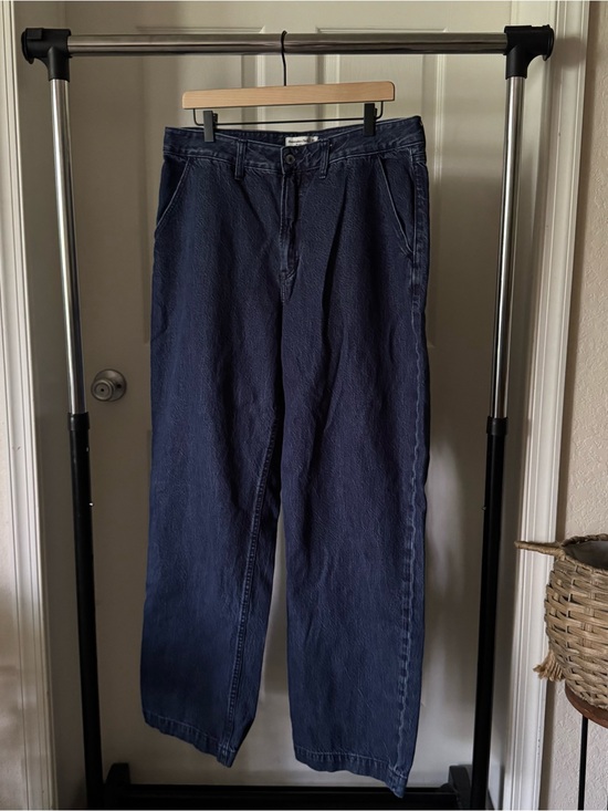Abercrombie & Fitch Denim - Abercrombie & Fitch Women's Curve Love High Rise Loose Jeans